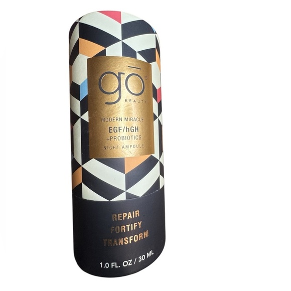 Go Beauty MODERN MIRACLE - EGF/hGF + Active Probiotic, Night Serum 1.0 Fl. Oz - Picture 3 of 13